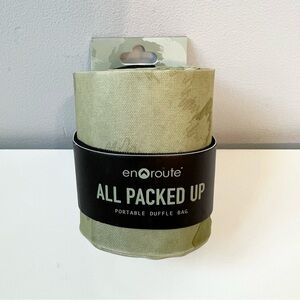 En Route All Packed Up Portable Duffle Bag Green Camo